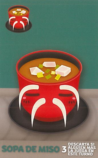 Sushi Go Party Review Card - Sopa de Miso