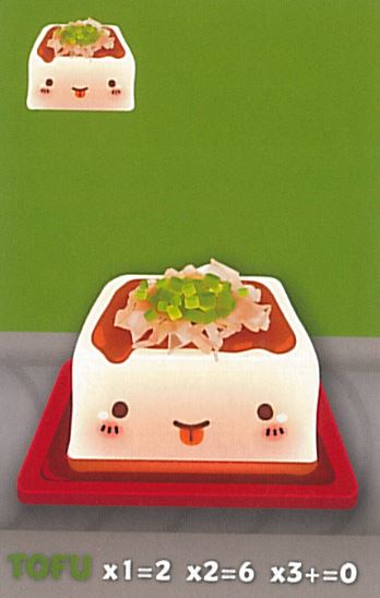 Sushi Go Party Card Review- Tofu