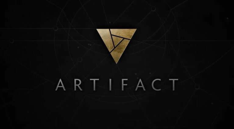 Logo de artifact - Propiedad de Valve