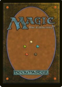 Dorso estándar de una carta de Magic